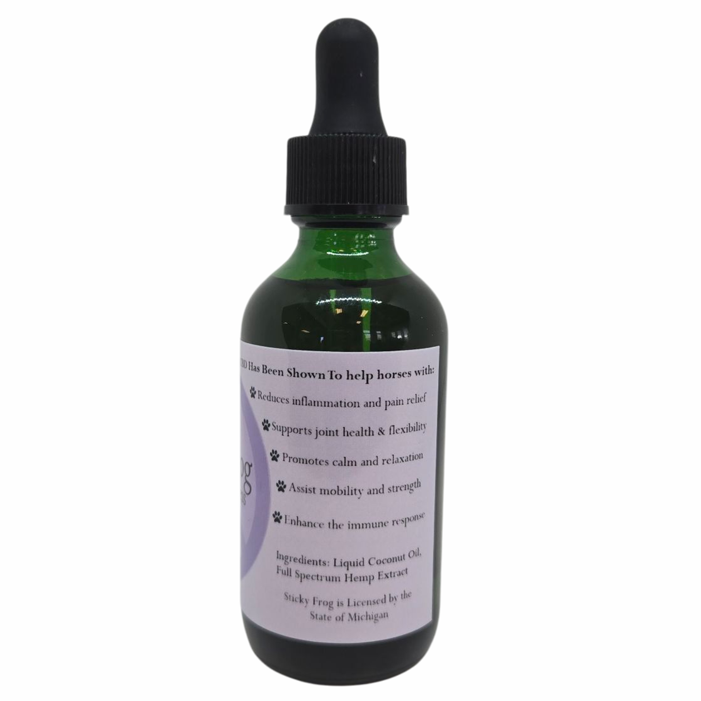 CBD Oil For Horses - 1500mg - 60ml