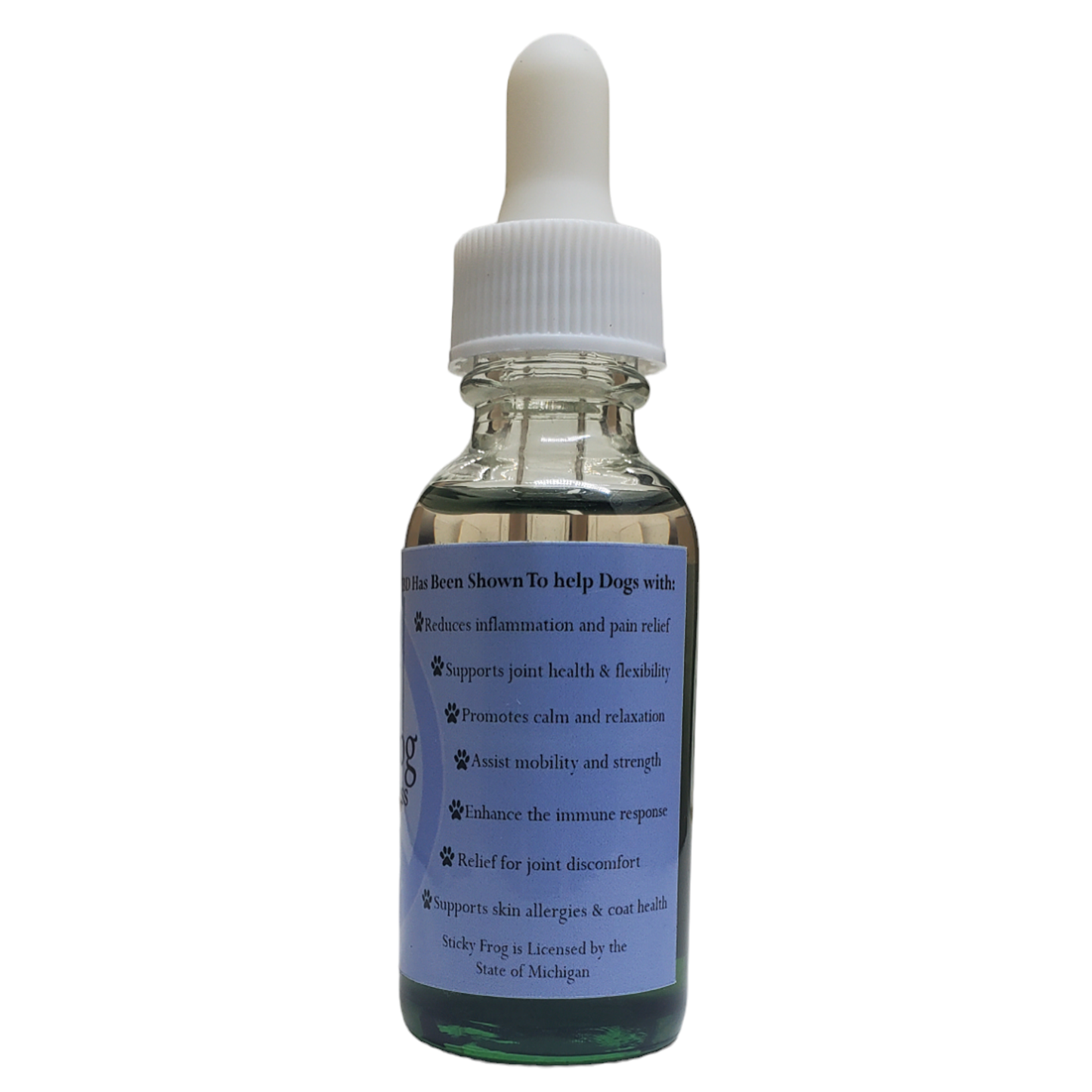 CBD Oil - 800mg - For Large Dogs