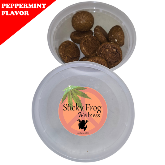 5-Pack Dragon CBD Horse Treats - Peppermint - 100mg CBD per treat/500mg CBD per pack