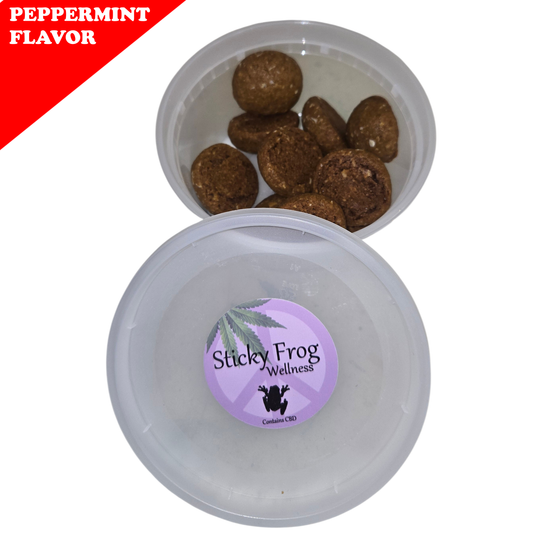 10-Pack Regular CBD Horse Treats - Peppermint - 25mg per treat/250mg per pack
