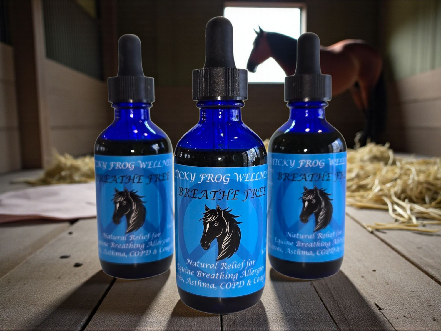 Breathe Free Respiratory Relief for Horses