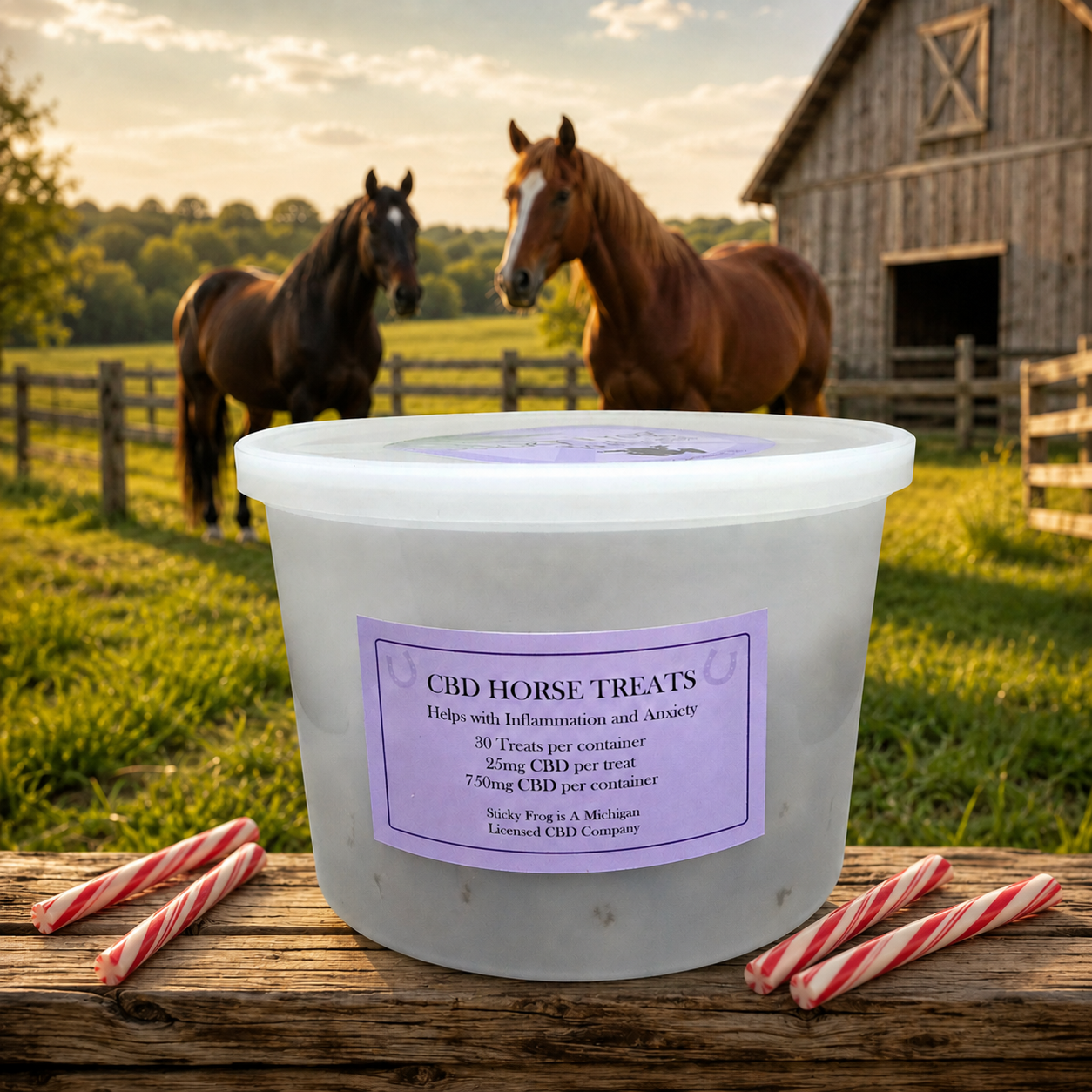 Peppermint CBD Treats