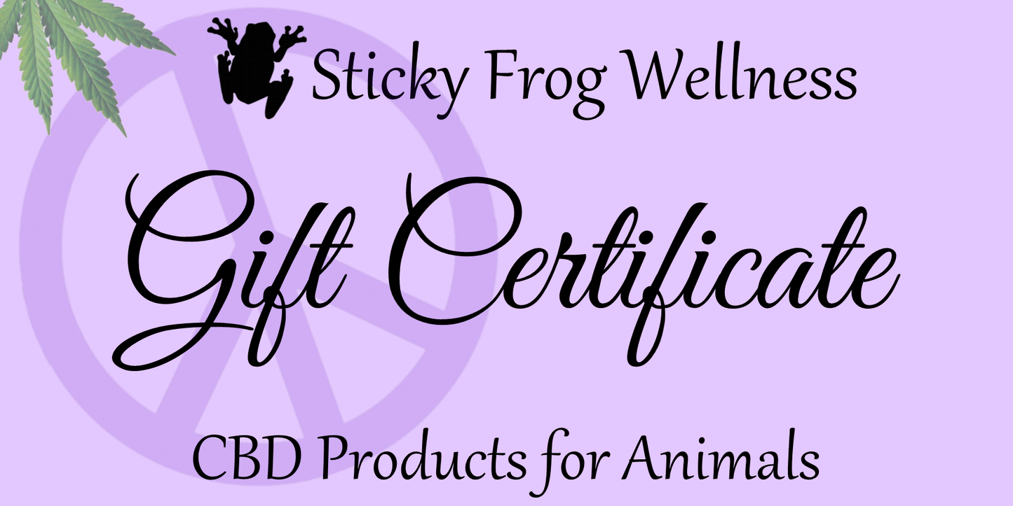 FREE $50.00 Gift Certificate with CBD Horse Bundles - 60pk Treats & 3000mg CBD Oil