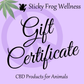 Sticky Frog Gift Card