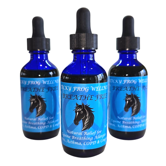 Breathe Easy - Cough, Heave & Allergy CBD Oil for Horses - 3 Bottle Bundle