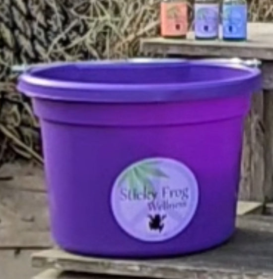 CBD Horse Bundle Pack - 1500mg - With Free 3 gallon Purple Bucket
