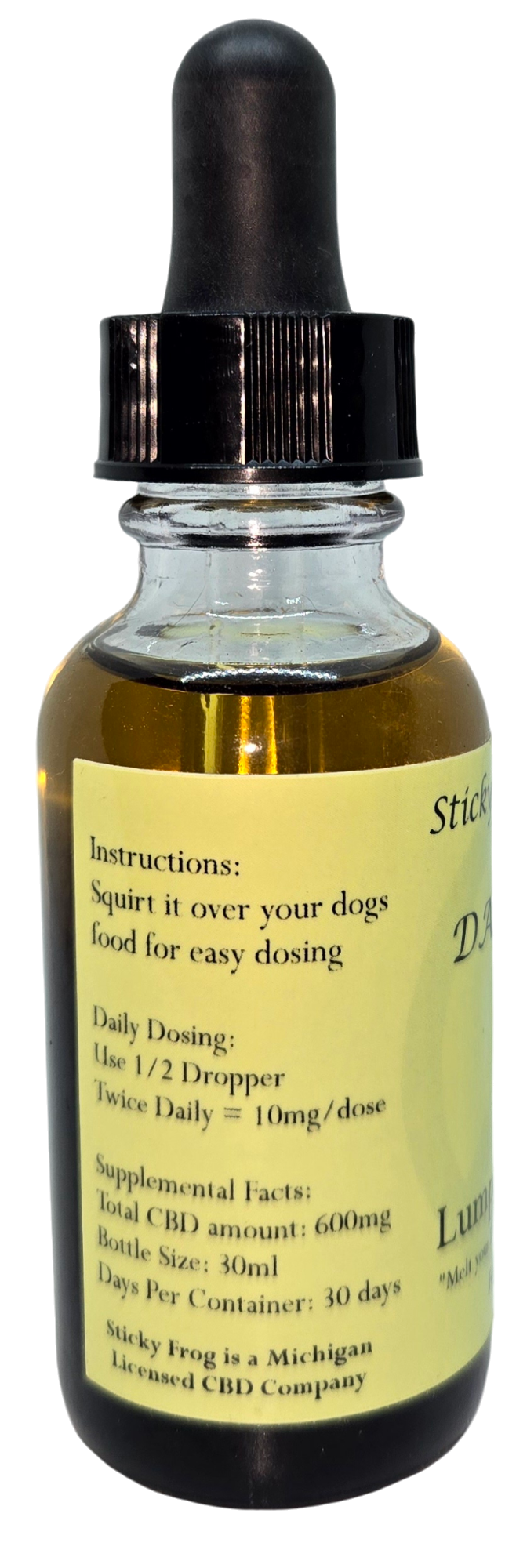 Daisy's Oil - Lump Melt Away - For Dogs