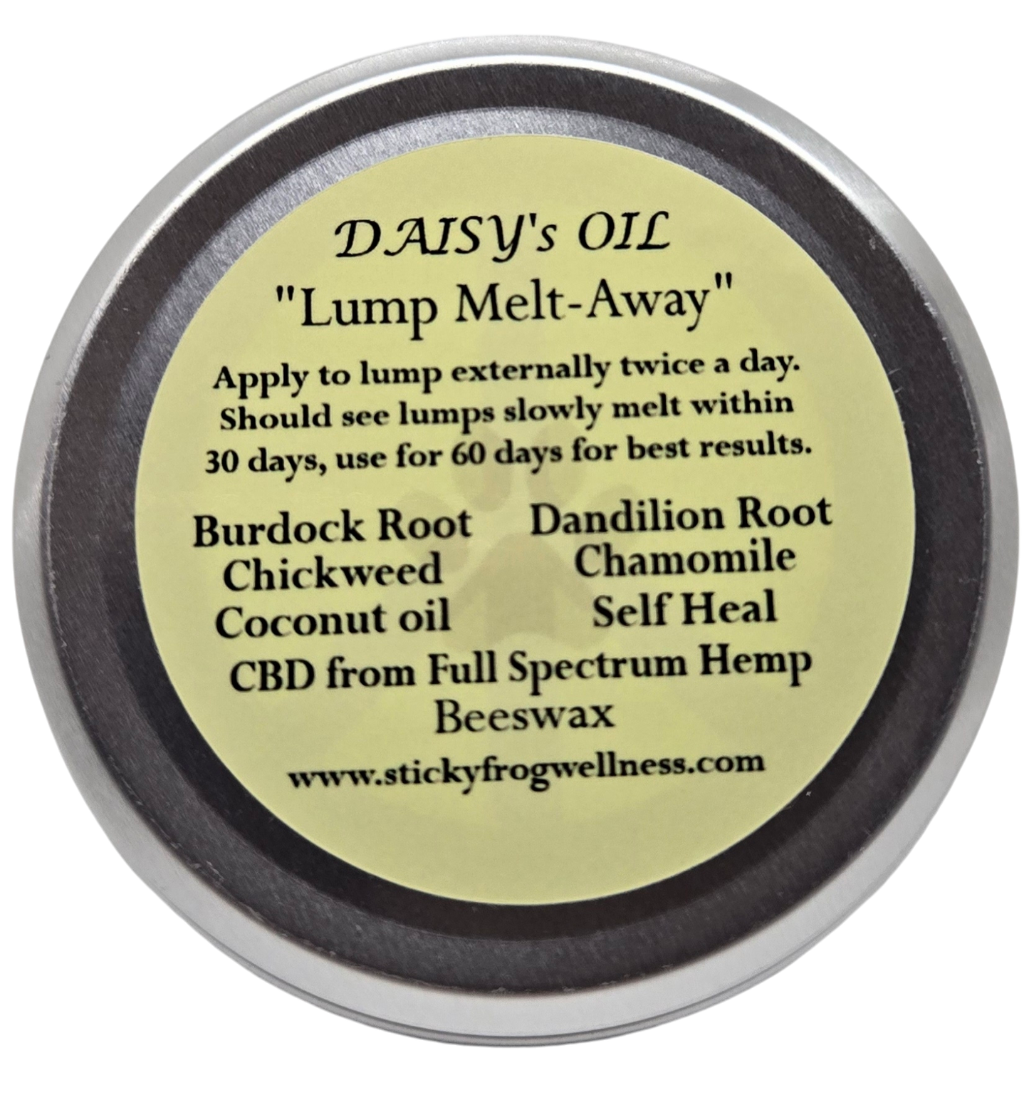 Daisy's Skin Salve - Lump Melt Away - For Dogs